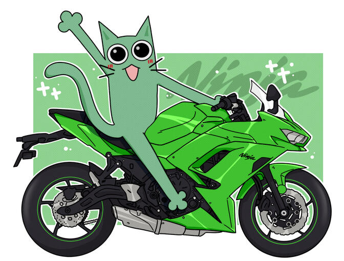 Cat x Motorcycles Series